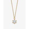 Astley Clarke Womens Yellow Gold Intestellar 14ct Yellow-gold And 0.25ct Brilliant-cut Diamond Penda In Yellow Gold