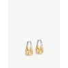 Astley Clarke Womens Yellow Gold Vermeil Aurora U-shape 18ct Yellow Gold-plated Vermeil And Sterling In Yellow Gold Vermeil
