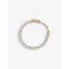 Astley Clarke Biography Mother Of Pearl 18ct Gold-vermeil Bracelet In Yellow Gold Vermeil