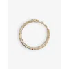 Astley Clarke Womens Yellow Gold Vermeil Biography Rainbow 18ct Gold-vermeil Bracelet In Yellow Gold Vermeil