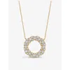 Astley Clarke Womens 14ct Yellow Gold Asteri Loop 14ct Recycled Yellow Gold And 1.308ct Brilliant-cu In 14ct Yellow Gold