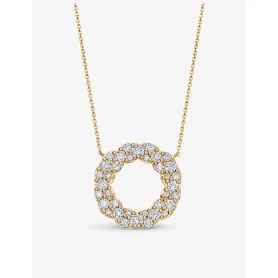 Astley Clarke Womens 14ct Yellow Gold Asteri Loop 14ct Recycled Yellow Gold And 1.308ct Brilliant-cu