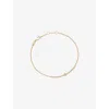 Astley Clarke Womens Mini Icon Nova Yellow-gold And Diamond Bracelet In Gold