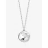 Astley Clarke Womens Sterling Silver Tiny Star Mini Biography Sterling-silver Locket Necklac In Silver
