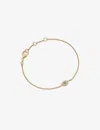 Astley Clarke Womens Yellow Gold Vermeil Biography Evil Eye 18ct Yellow Gold-plated Vermeil Sterling In Yellow Gold Vermeil