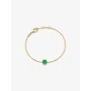 Astley Clarke Womens Yellow Gold Vermeil Luna 18ct Yellow Gold-plated Vermeil Sterling-silver And Ch In Yellow Gold Vermeil