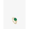 Astley Clarke Womens Yellow Gold Vermeil Luna 18ct Yellow Gold-plated Vermeil Sterling-silver And Ch In Yellow Gold Vermeil