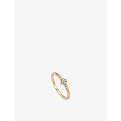 Astley Clarke Womens Yellow Gold Vermeil Luna Light 18ct Yellow Gold-plated Vermeil Sterling-silver