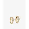 Astley Clarke Womens Yellow Gold Vermeil Luna Light 18ct Yellow Gold-plated Vermeil Sterling-silver  In Yellow Gold Vermeil