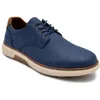 Aston Marc Anson Mens Lace-up Faux Leather Casual And Fashion Sneakers In Navy