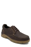 Aston Marc Brill Lace-up Comfort Shoe In Brown