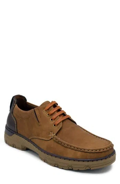 Aston Marc Brill Lace-up Comfort Shoe In Tan