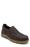 Aston Marc Brill Slip-on Derby In Brown