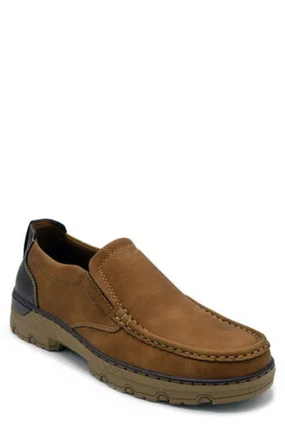 Aston Marc Brill Slip-on Derby In Tan