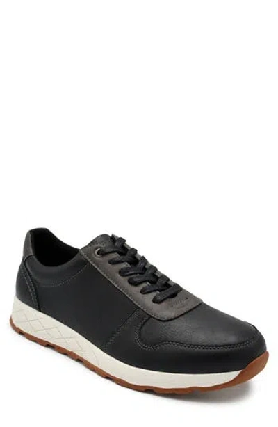 Aston Marc Casual Court Sneaker In Black