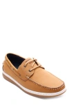 Aston Marc Classic Boat Shoe In Tan