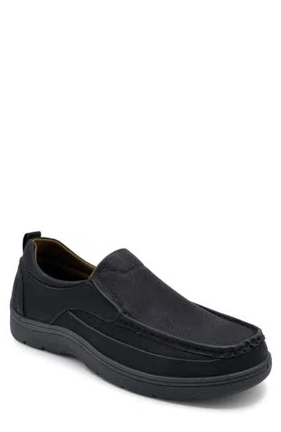 Aston Marc Classic Slip-on Loafer In Blk/blk