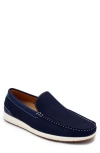 Aston Marc Crosby Slip-on Loafer In Navy
