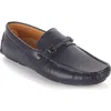 Aston Marc Driving Loafer In Navy