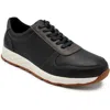 Aston Marc Hart 01 Mens Lace-up Synthetic Casual And Fashion Sneakers In Black