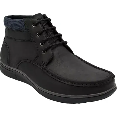 Aston Marc Hertel Mens Lace-up Faux Leather Chukka Boots