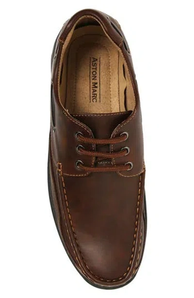 Aston Marc Lace Up Comfort Shoe In Tan
