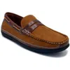 Aston Marc Levan Mens Two Tone Manmade Loafers In Multi