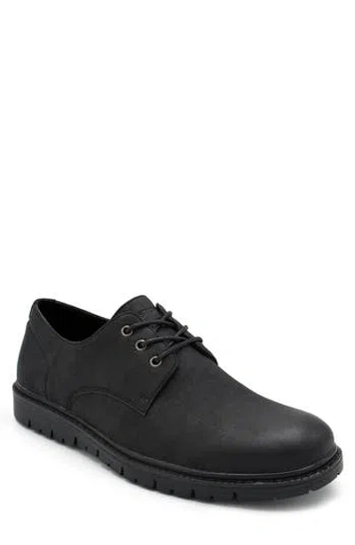 Aston Marc Manti Lug Sole Derby In Black