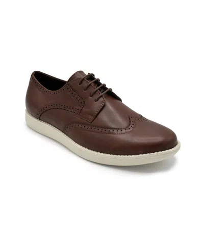 Aston Marc Men's Ardon Wingtip Oxfords In Tan