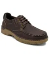 Aston Marc Brill Lace-up Comfort Shoe In Brown