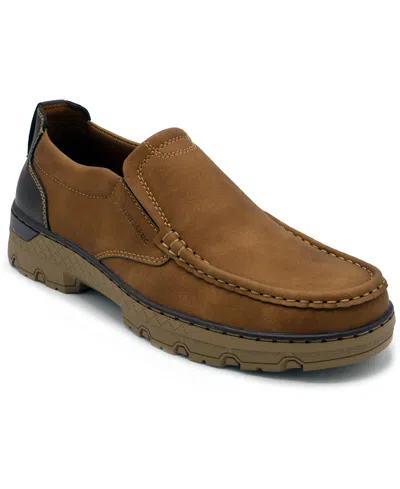 ASTON MARC MEN'S BRILL SLIP-ON CASUALS SHOE