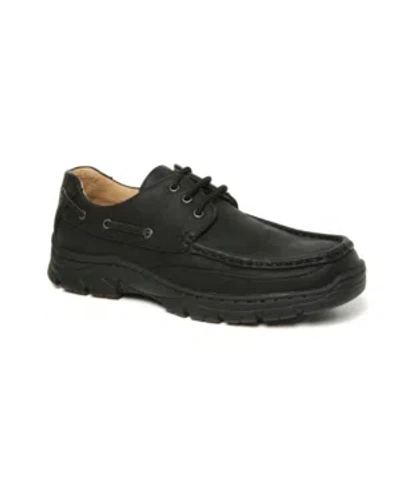 Aston Marc Men's Lace-up Comfort Casual Shoes In Black