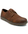 Aston Marc Manti 2 Mens Lace-up Faux Leather Oxfords In Tan