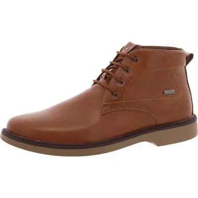 Aston Marc Mens Ankle Round Toe Chukka Boots In Multi