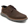 Aston Marc Mens Laser Cut Synthetic Oxfords In Brown