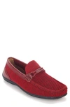 Aston Marc Mesh 2 Driving Loafer In Red