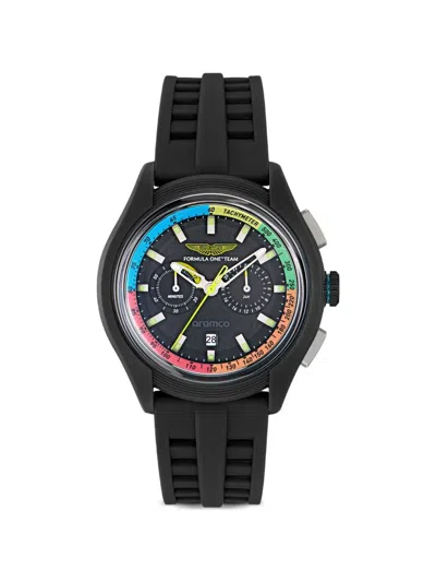 Aston Martin Blc 44mm Chronograph Watch In Blue