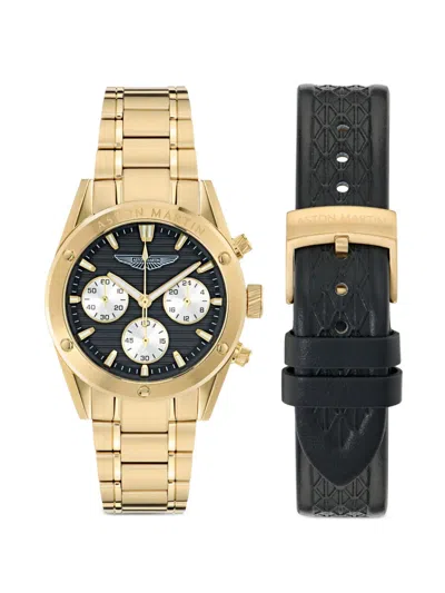 Aston Martin Bst W 38mm Watch In Gold