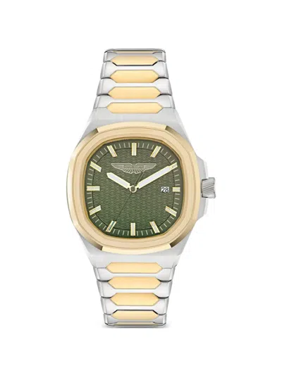 Aston Martin Gpq 39mm Watch In Green