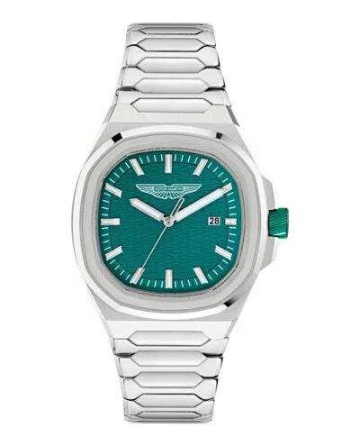 Aston Martin Gpq Bracelet Watch In Metallic