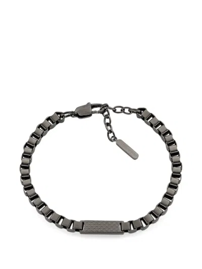 Aston Martin Kettenarmband Mit Logo-gravur In Gray