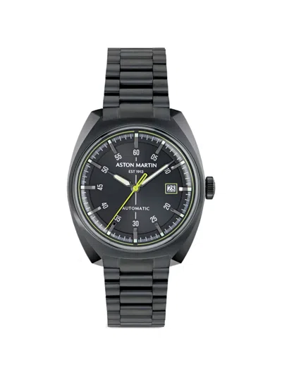 Aston Martin Round-case 41mm Watch In Black