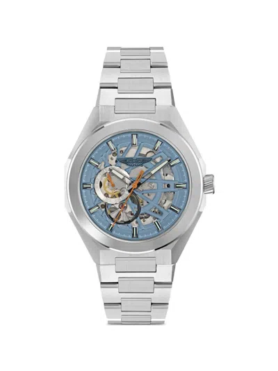 Aston Martin Tks Skeleton 42mm Watch In Gray