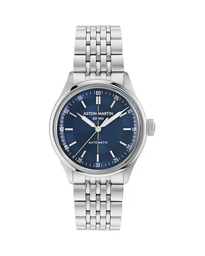 Aston Martin Ts1 Automatic Watch, 39mm In Metallic