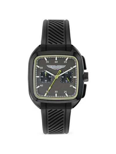 Aston Martin Ult Chronograph 40.5mm Watch In Black