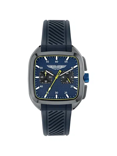 Aston Martin Watches Chronograph 22mm Watch In Blue