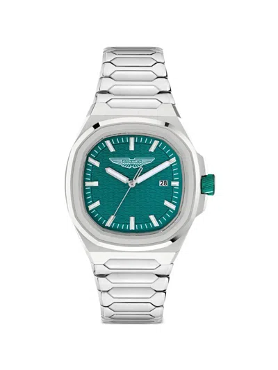 Aston Martin Watches Gpq 42mm Watch In Green