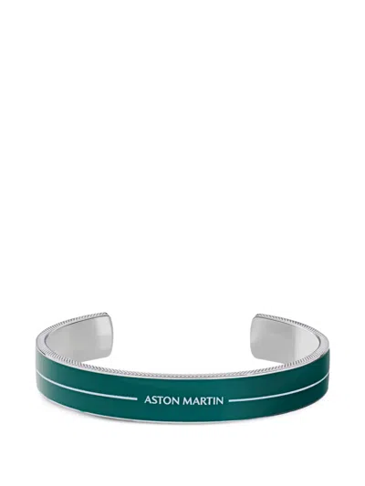 Aston Martin Watches Logo-detail Bracelet In Green