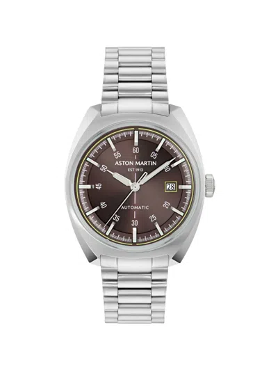 Aston Martin Watches Stainless-steel 40mm Watch In Neutral