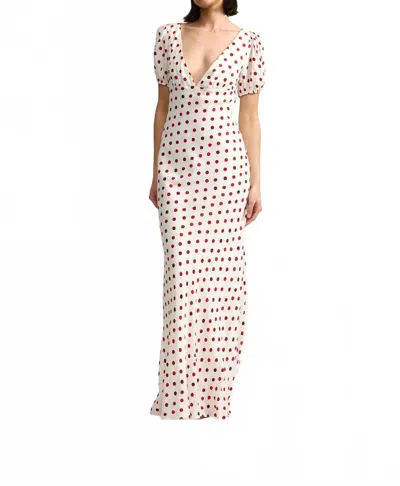 Aston Studio Florence Maxi Dress In White